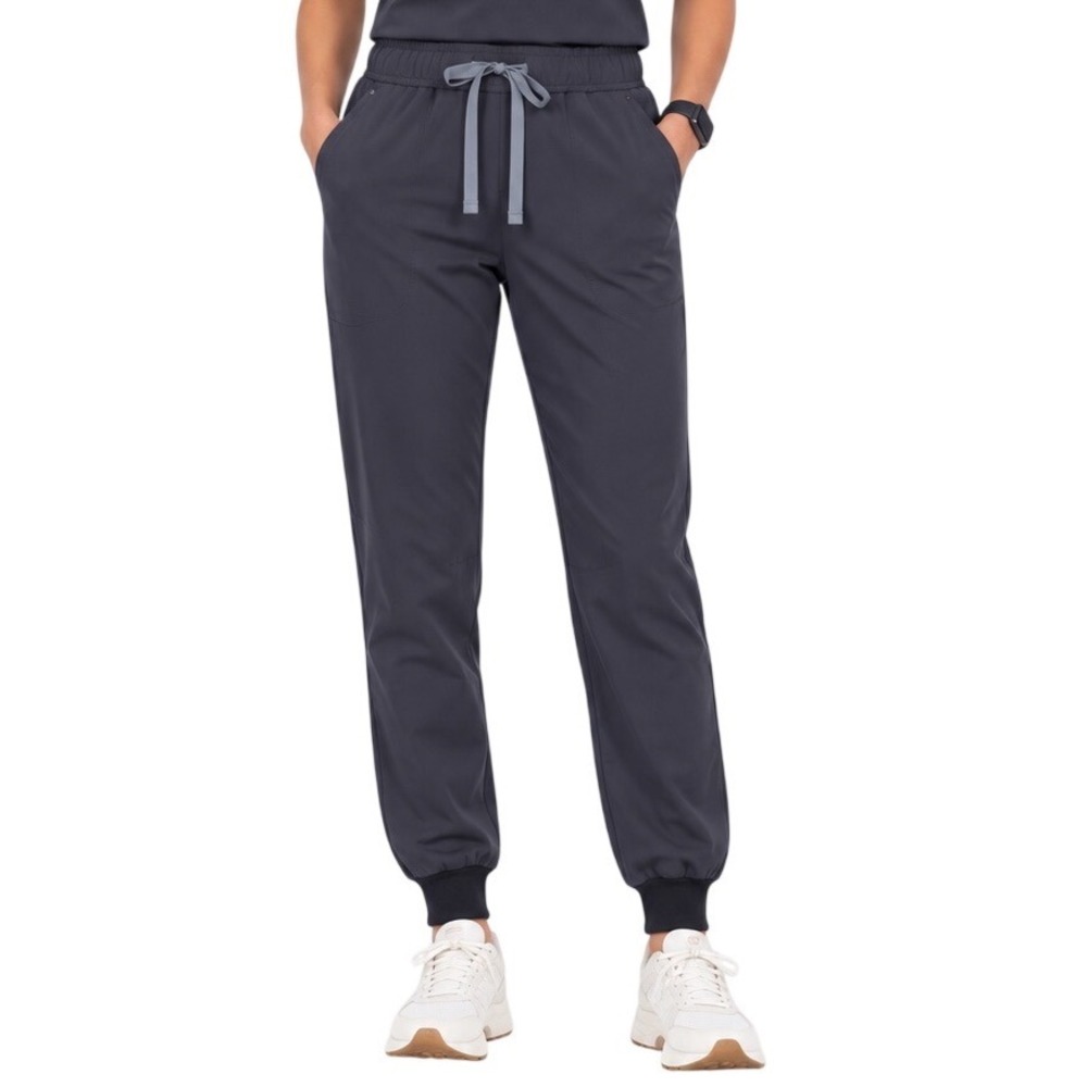 FIGS Technical Collection Charcoal Jogger Scrub Pants Women's L Medical Workwear